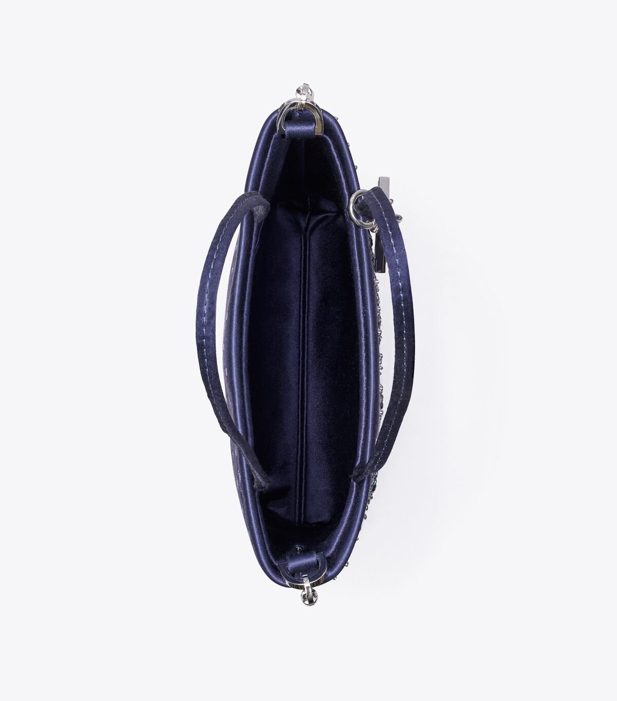 tory burch midnight embellished mini tote