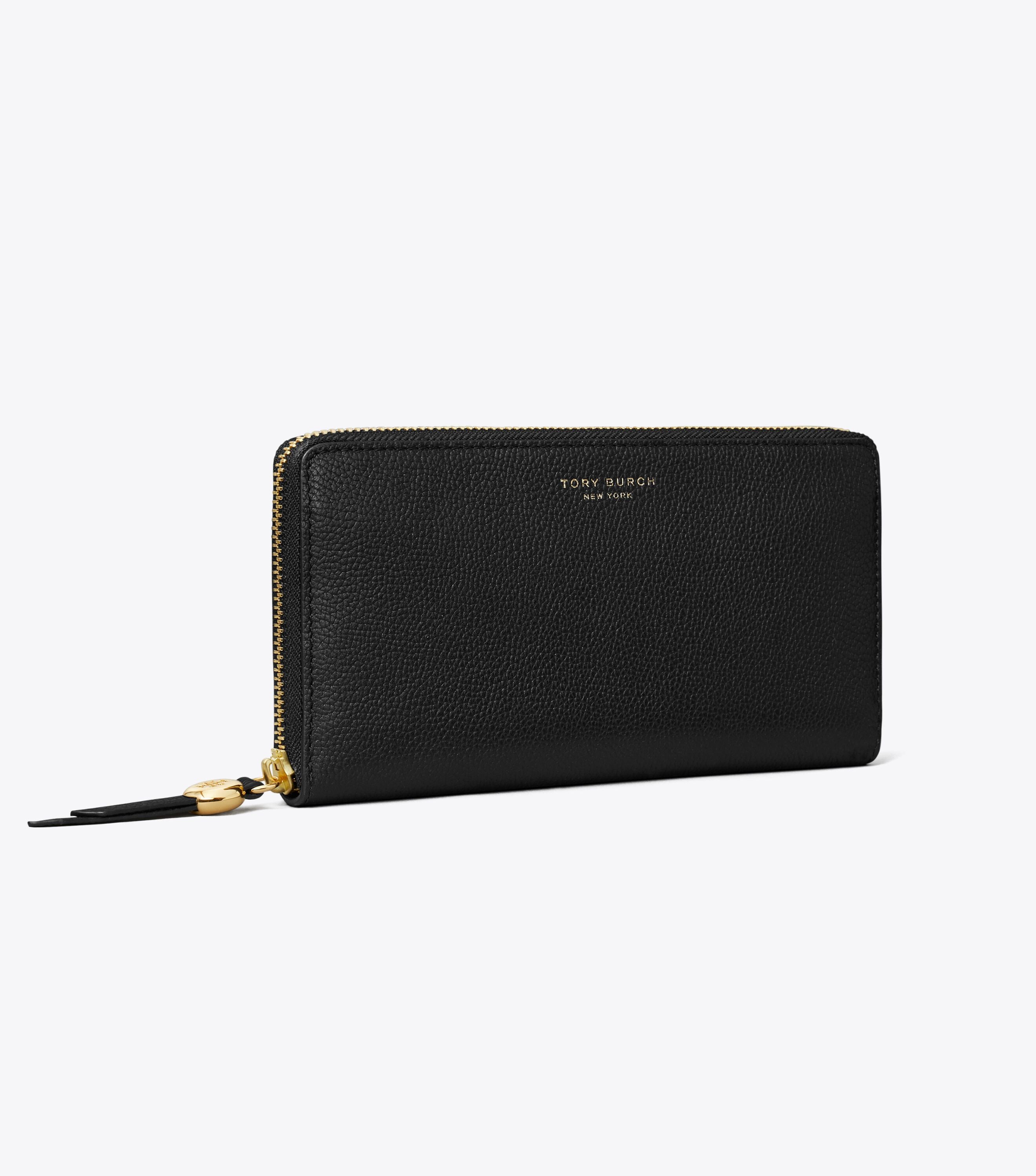 ♡507♡　TORY BURCH Wallet Romy Zip Continental Wallet, Black | Tory Burch UAE