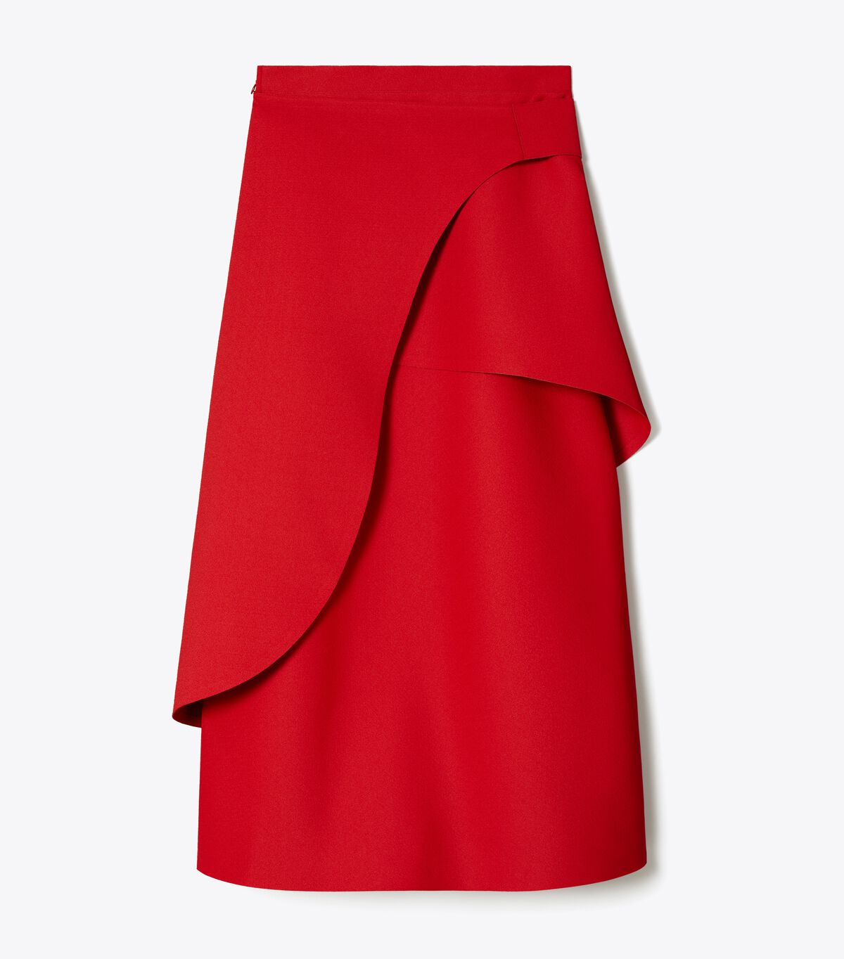 tory burch crepe wrap skirt