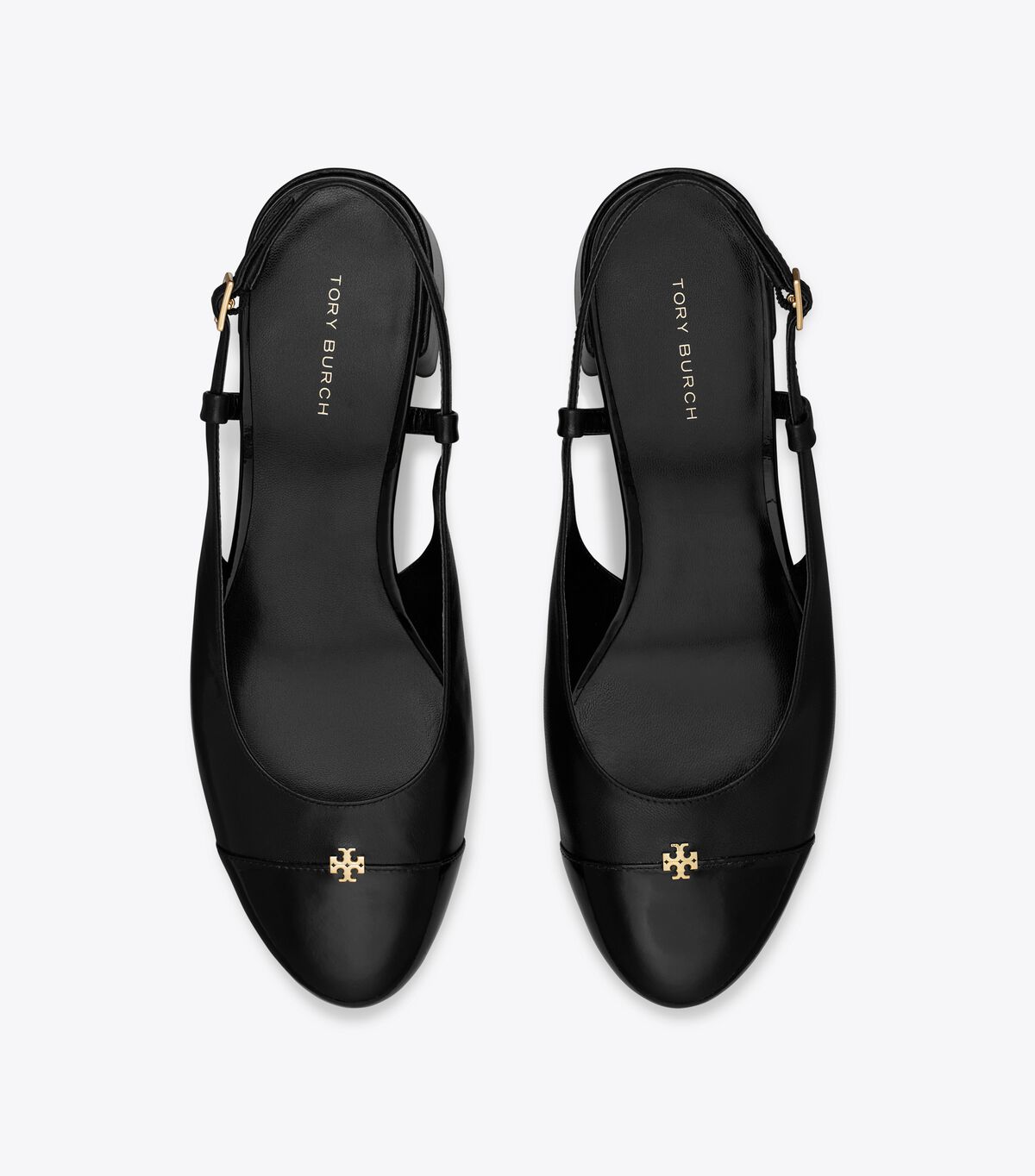 tory burch cap toe slingback