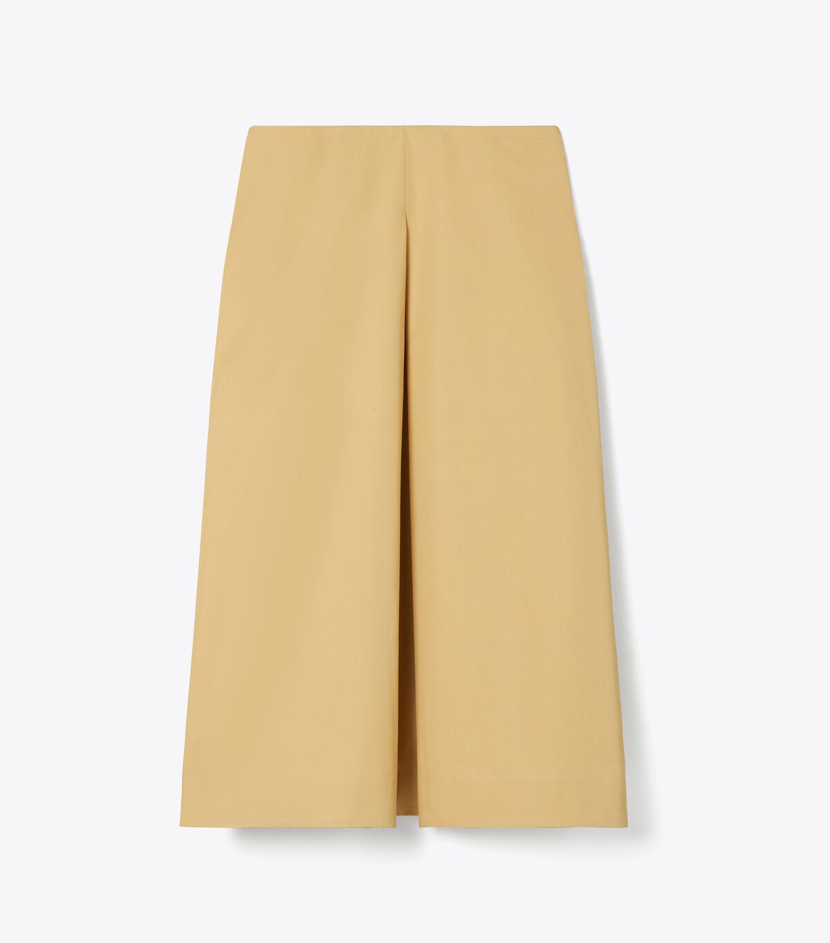 tory burch pleated poplin skirt