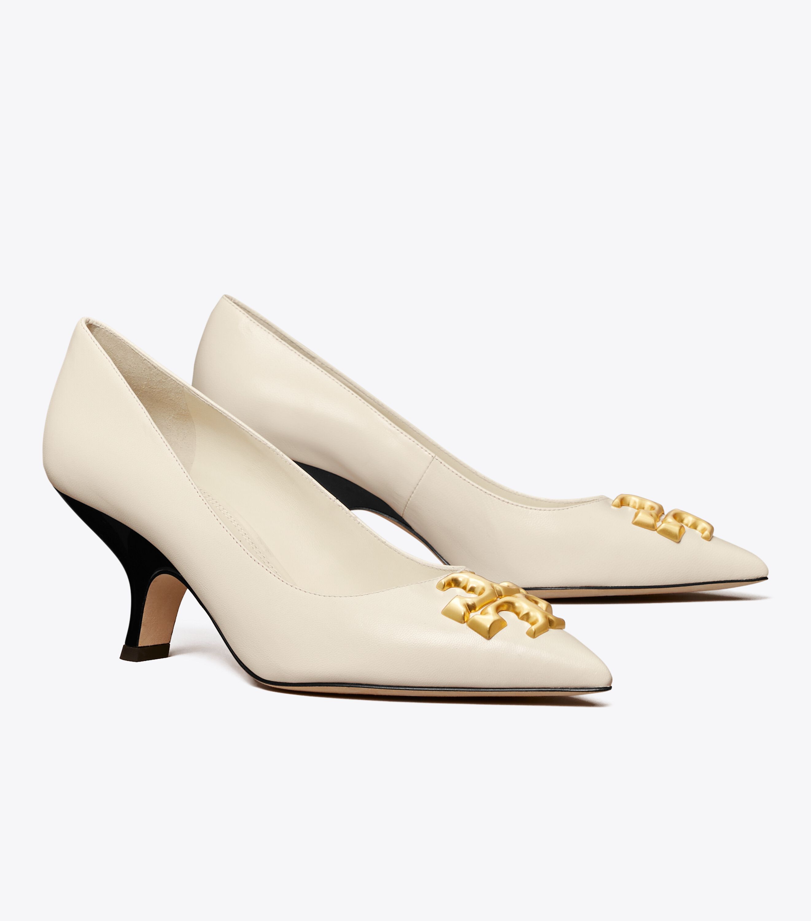 Eleanor Angled Pump, New Ivory | Tory Burch UAE