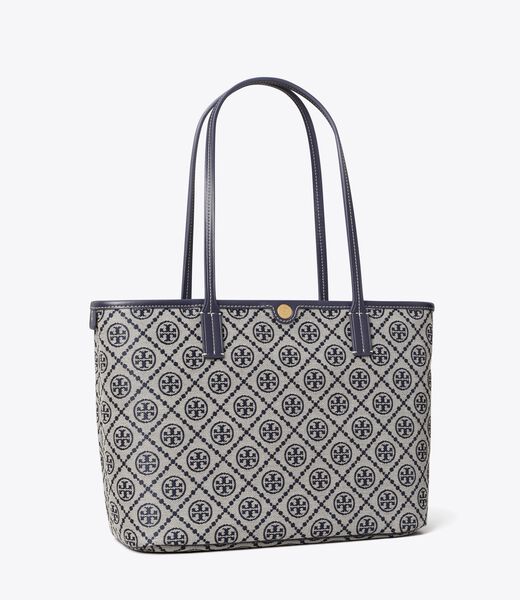tory burch t monogram small zip tote