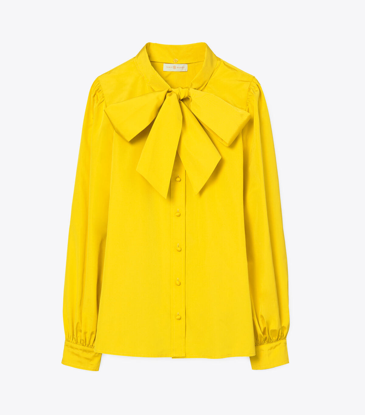 Taffeta Bow Blouse