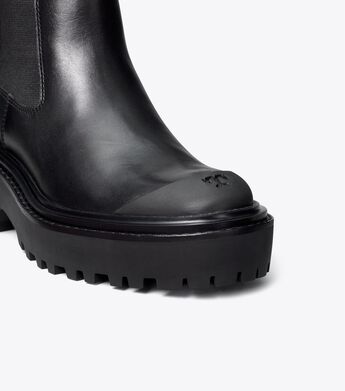 Chelsea Lug-Sole Ankle Boot