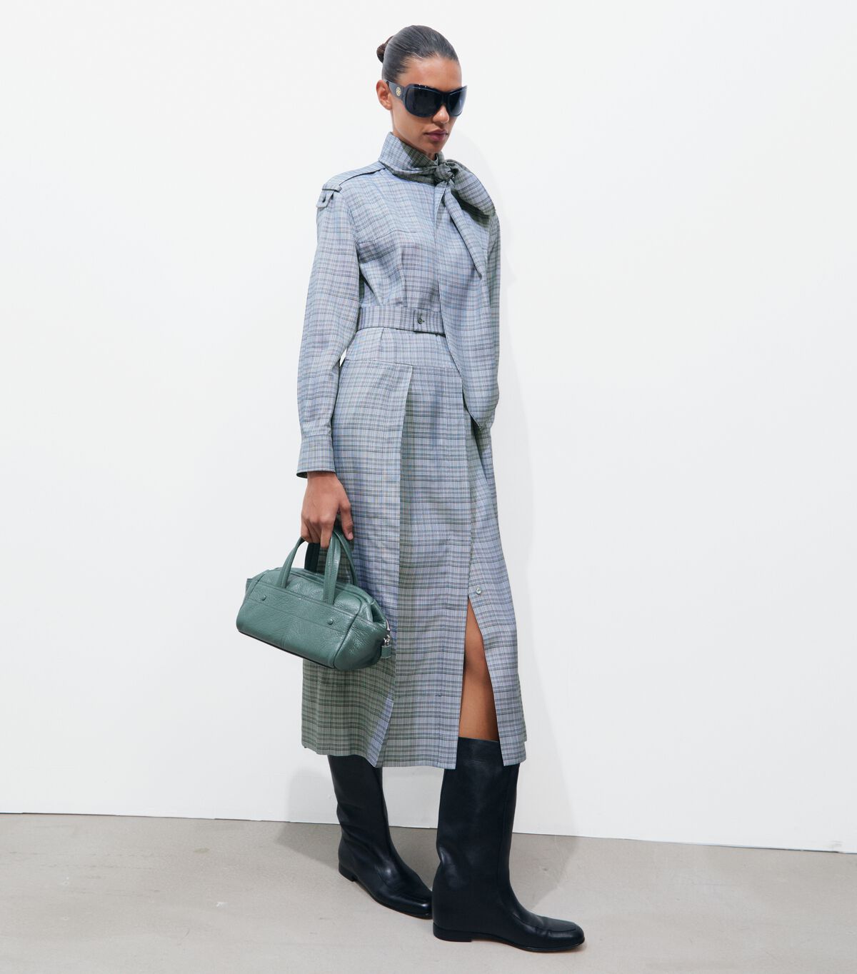 Front-Tie Jacquard Shirtdress tory burch front tie jacquard shirtdress