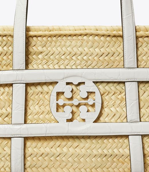 tory burch ella straw basket