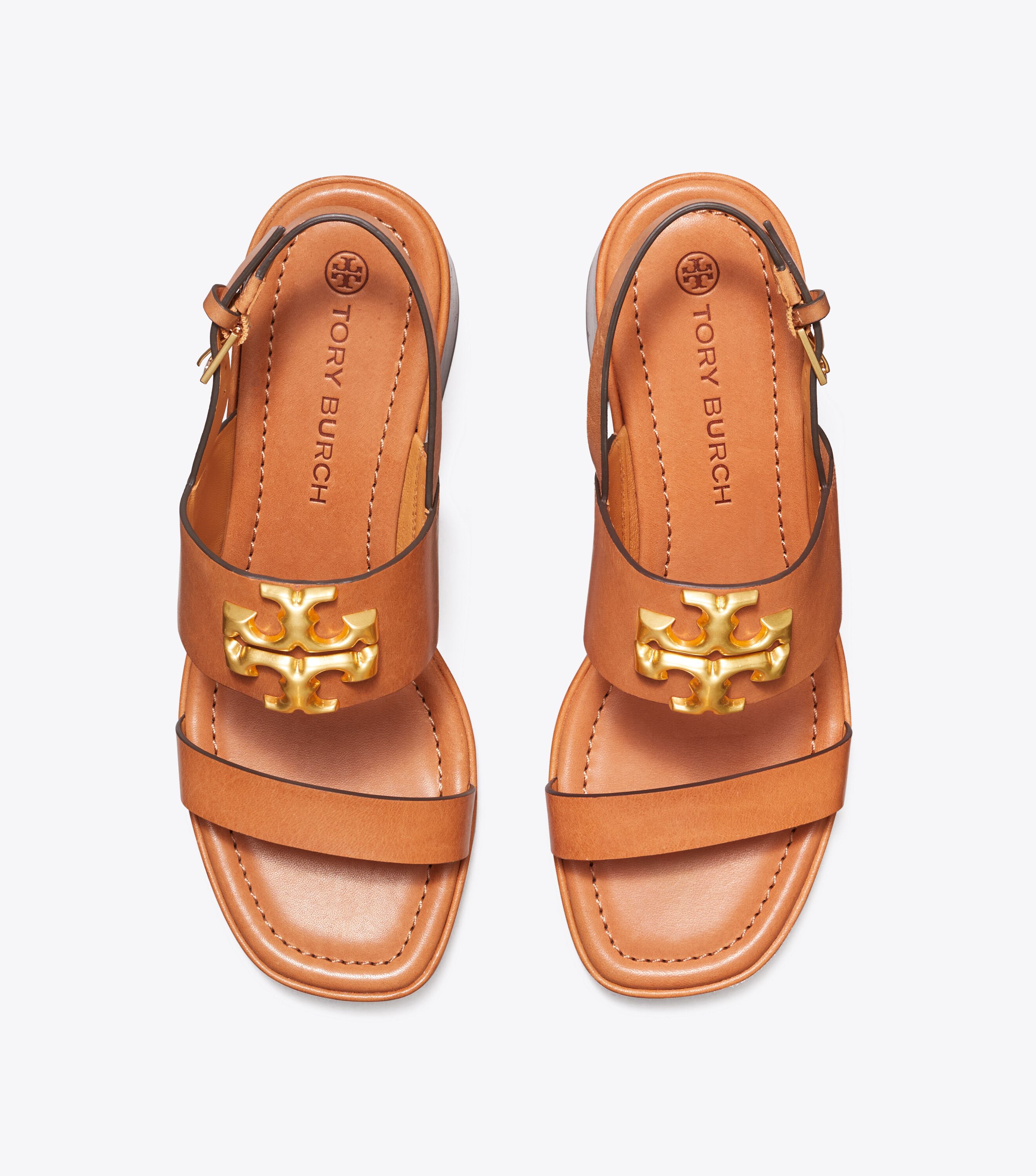 Tory burch sandals tan new arrivals