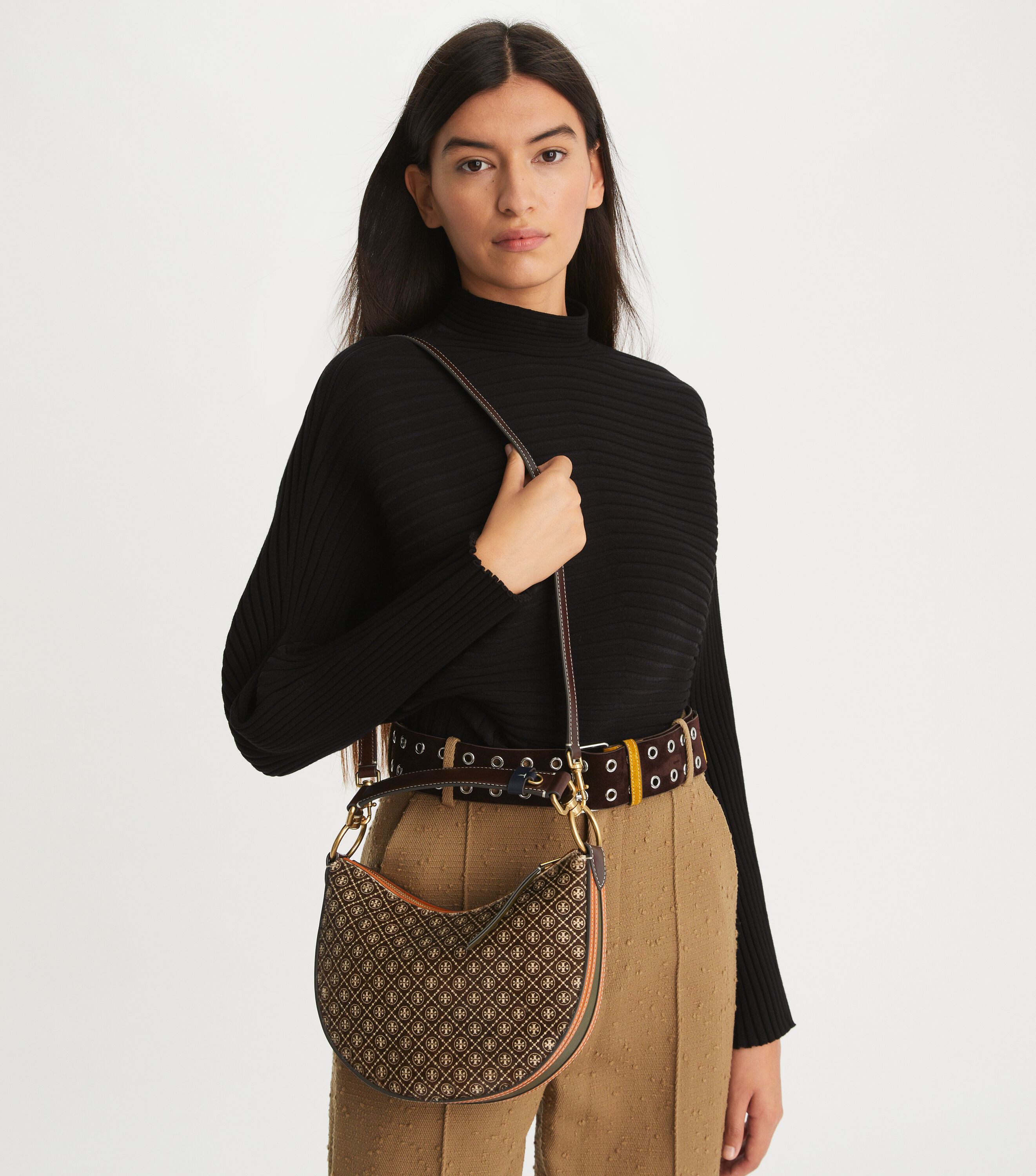 Tory burch calf hair bag discount