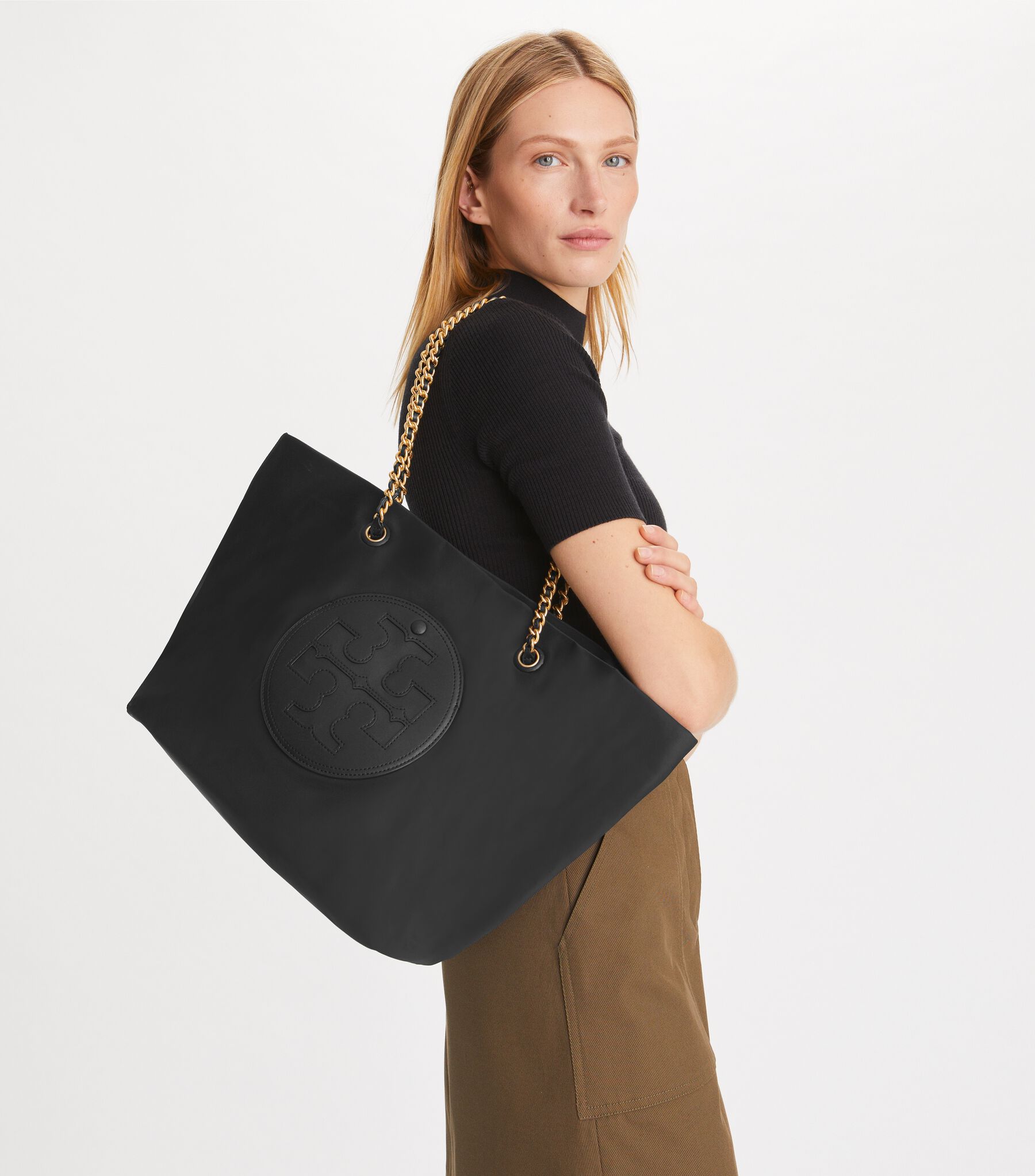 Ella Chain Tote, Black Tory Burch UAE