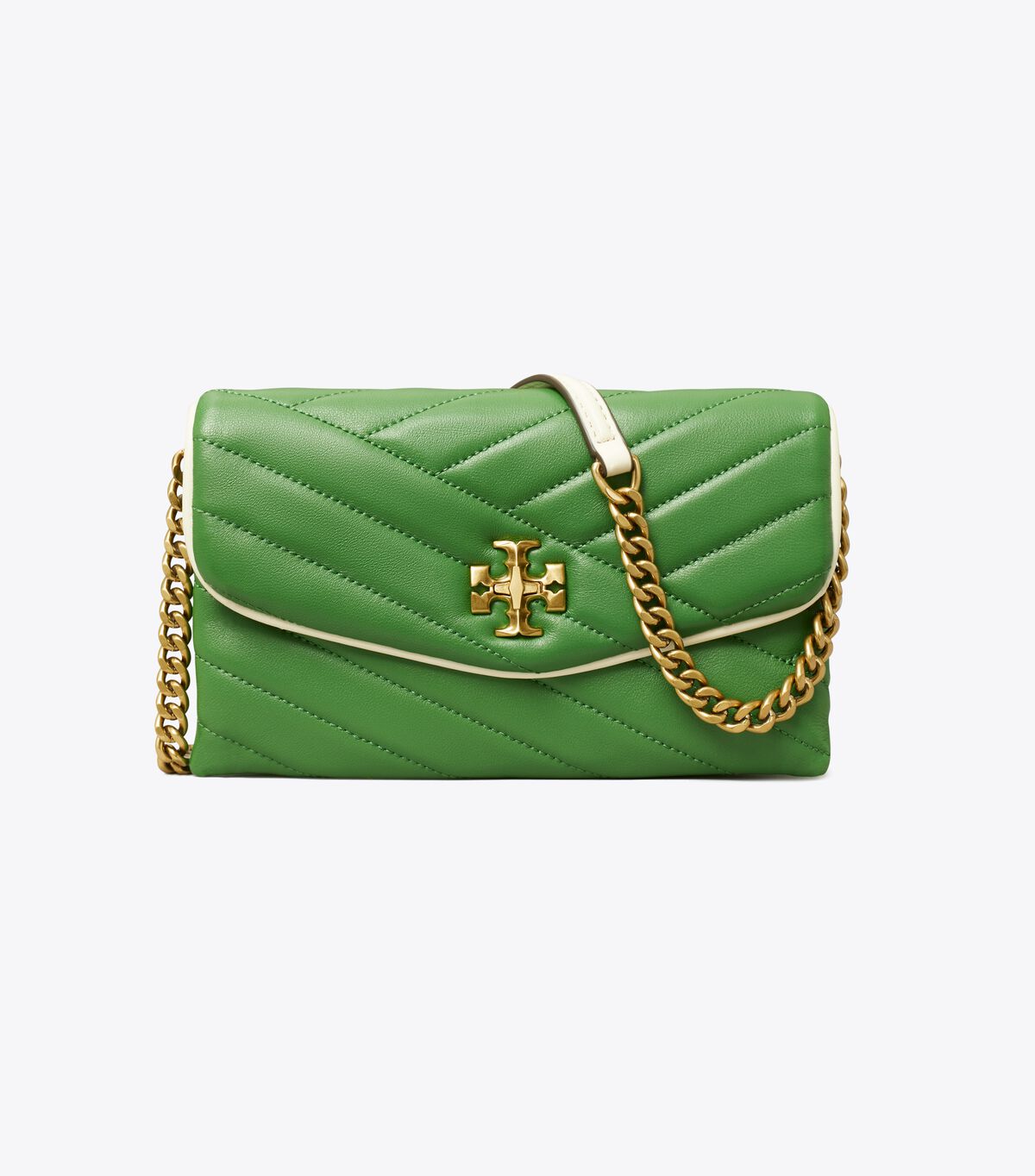 tory burch kira chevron pop edge chain wallet