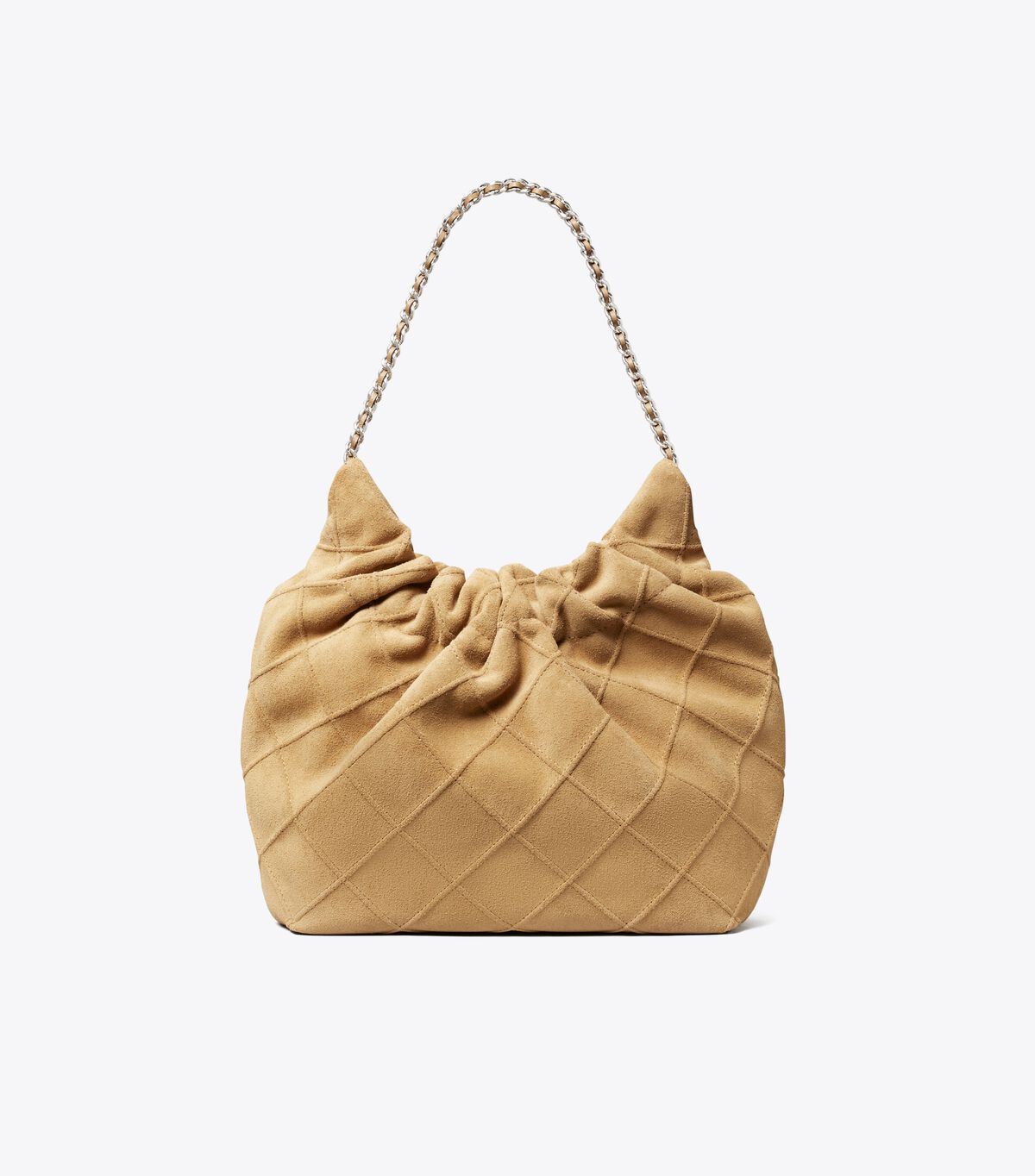 tory burch mini fleming soft suede hobo bag