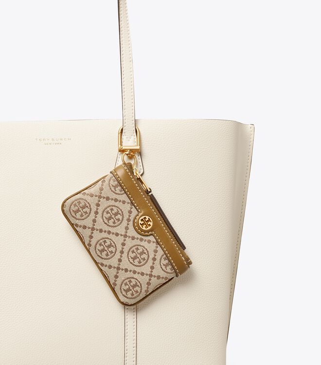 T Monogram Card Case Key Ring | Handbags | Tory Burch