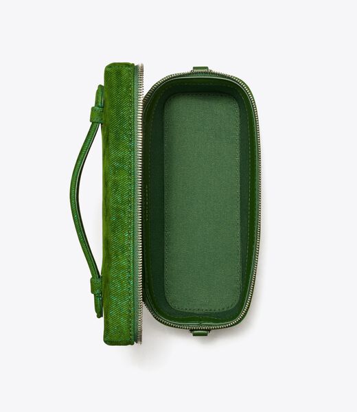 Kira Flocked Vanity Case tory burch kira flocked vanity case