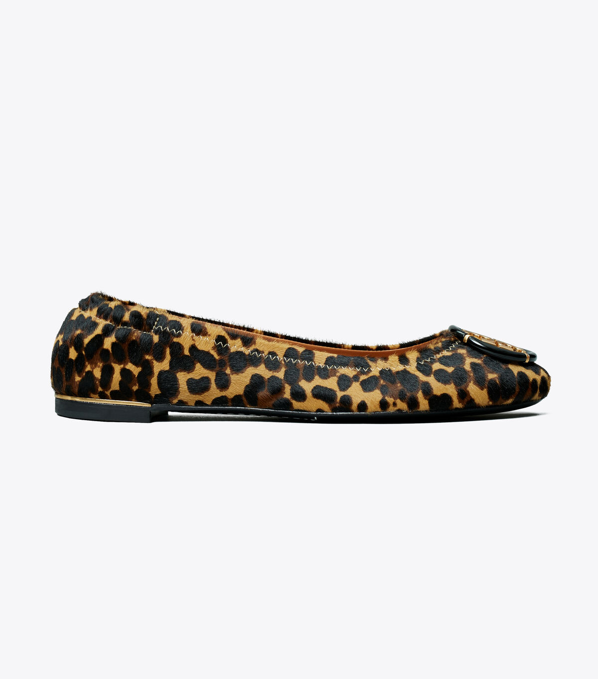 tory burch multi logo elastic ballet