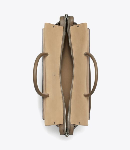 tory burch large mercer pebbled satchel