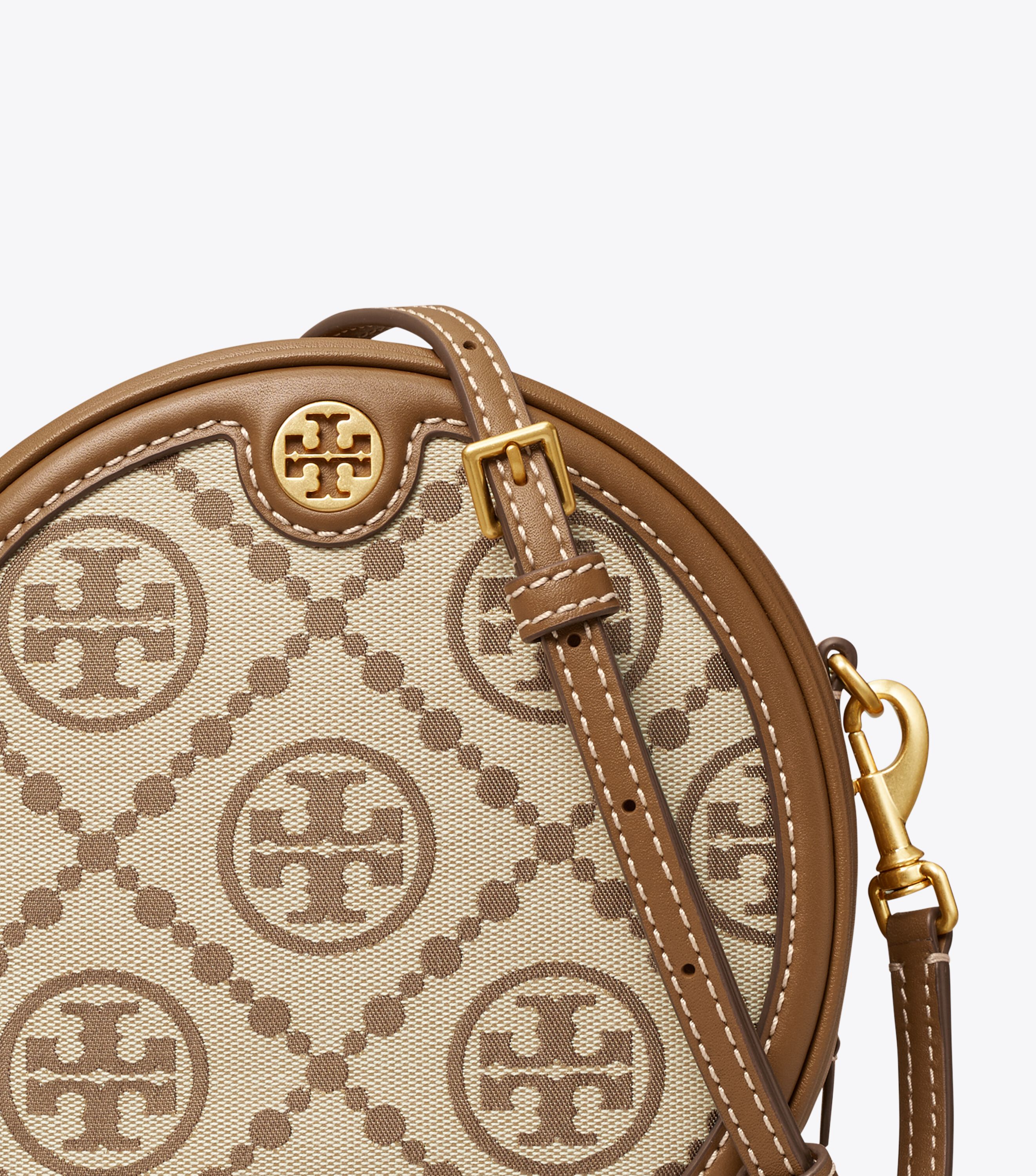 T Monogram Jacquard Moon, Hazelnut | Tory Burch UAE