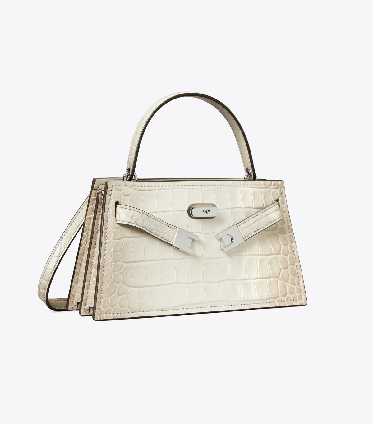 Mini Lee Radziwill Embossed Degradé Top-Handle Bag tory burch mini lee radziwill embossed degrad top handle bag