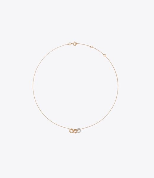 tory burch icon necklace earrings gift set