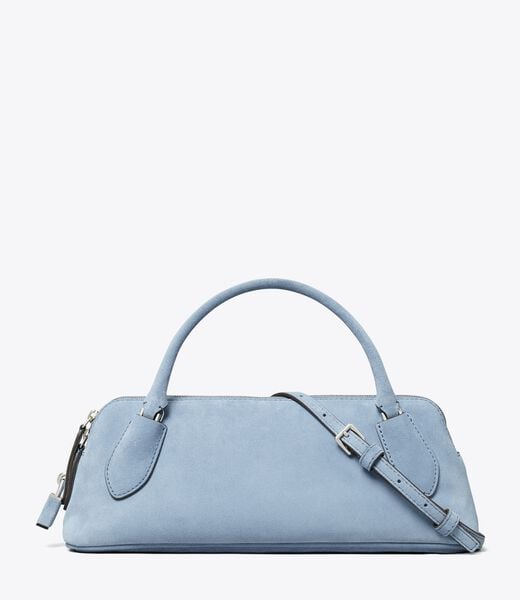 Lock Suede Top Handle Bag tory burch lock suede top handle bag