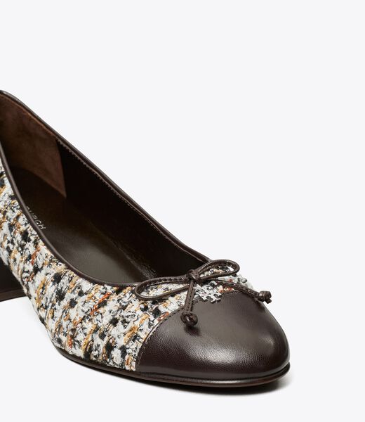 tory burch cap toe pump