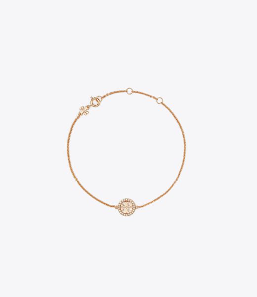 tory burch miller pave chain bracelet