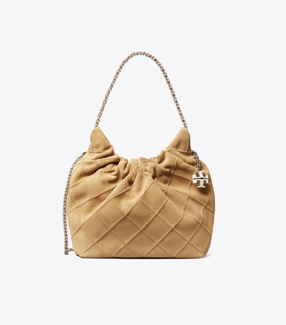 tory burch mini fleming soft suede hobo bag