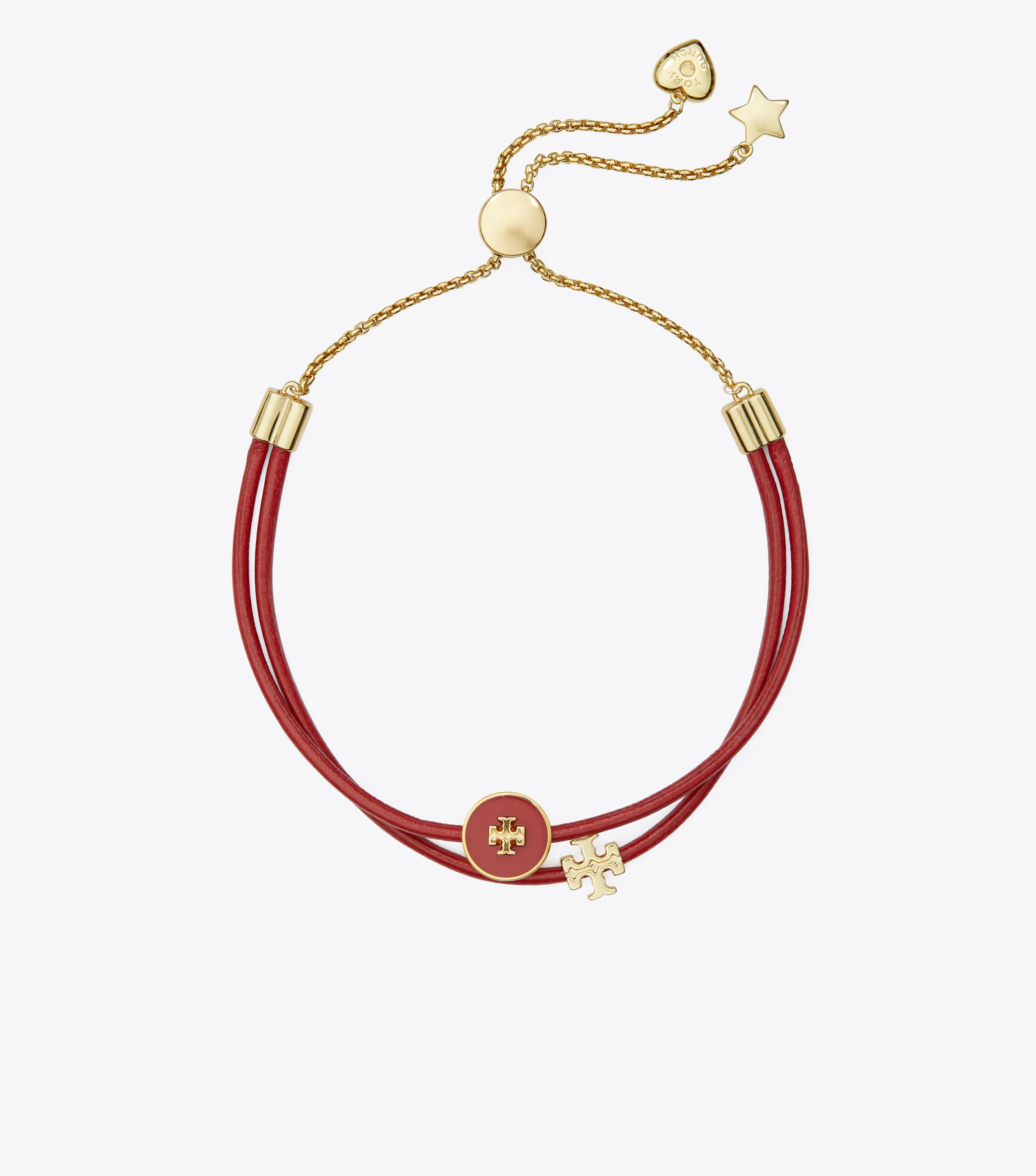 tory burch red string bracelet