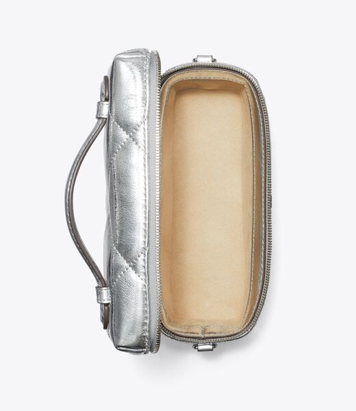 Kira Diamond Quilt Metallic Vanity Case tory burch kira diamond quilt metallic vanity case