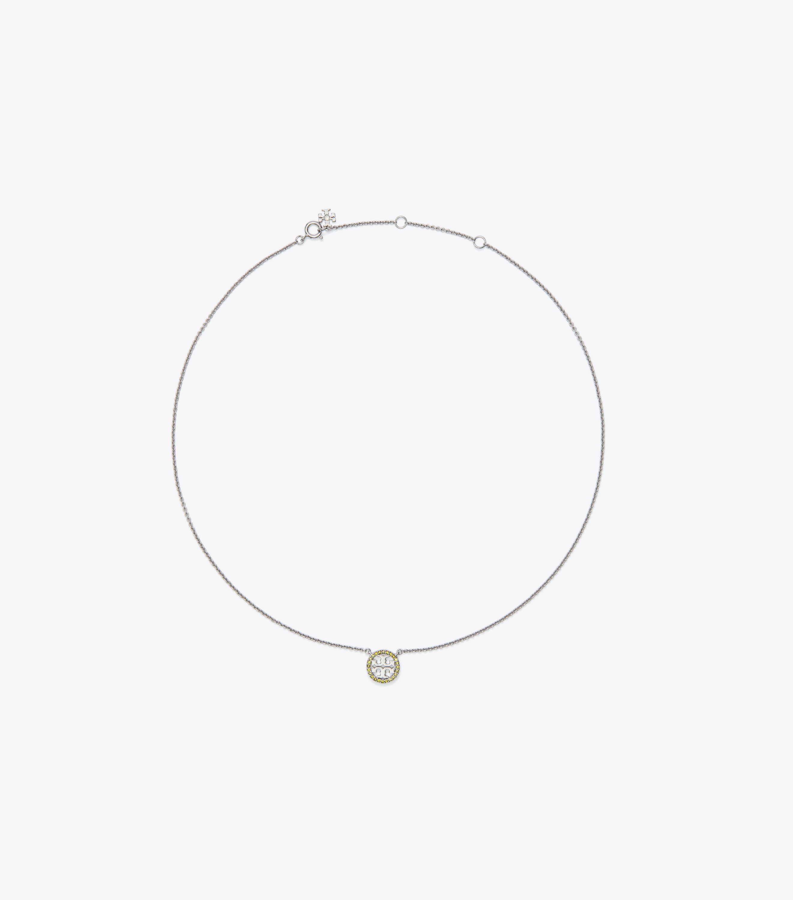 Tory burch outlet necklace silver