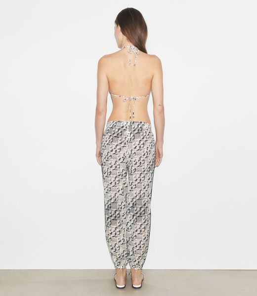 tory burch silk beach pant