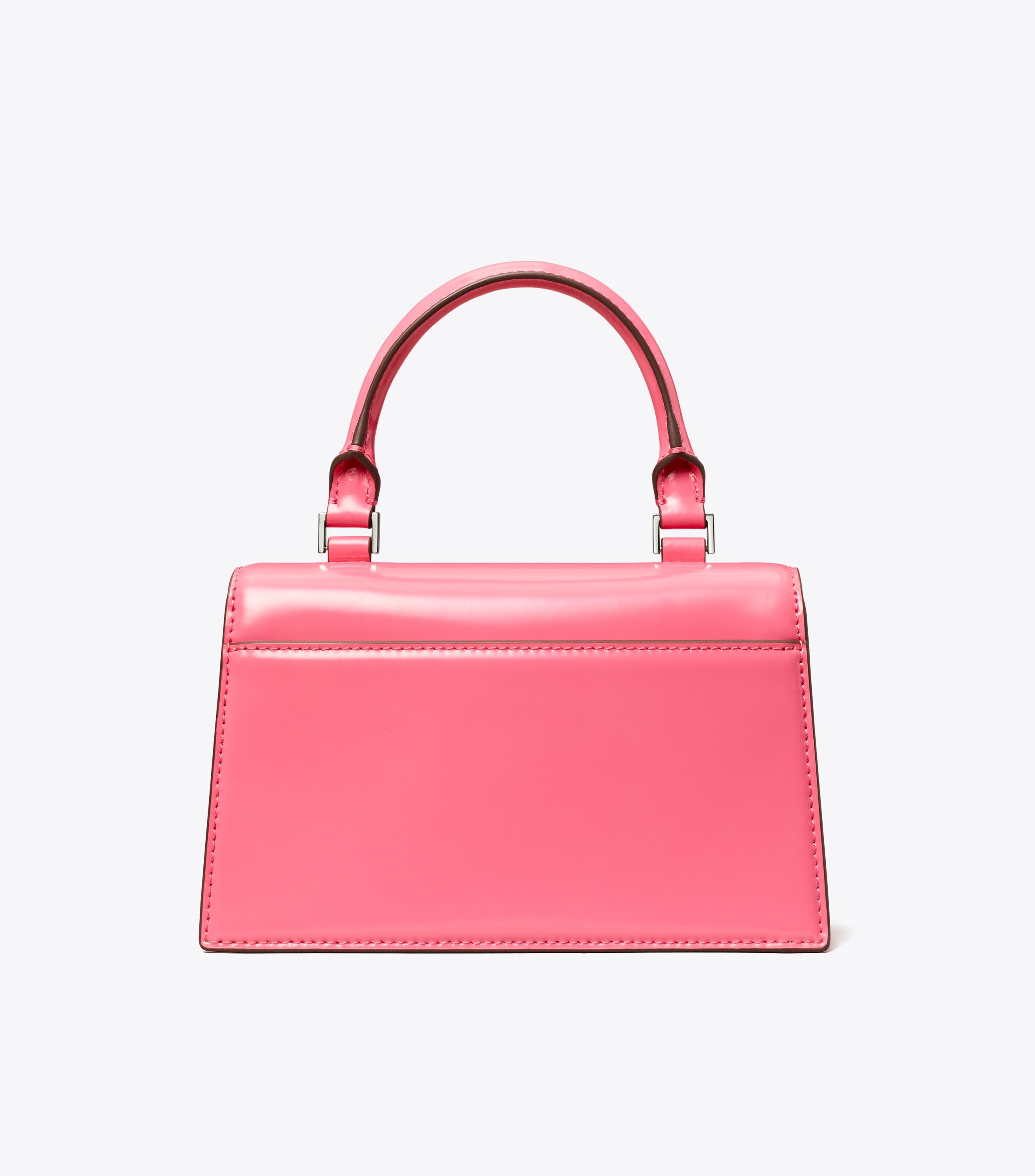 Bon Bon Spazzolato Mini Top-Handle Bag, Pink Love | Tory