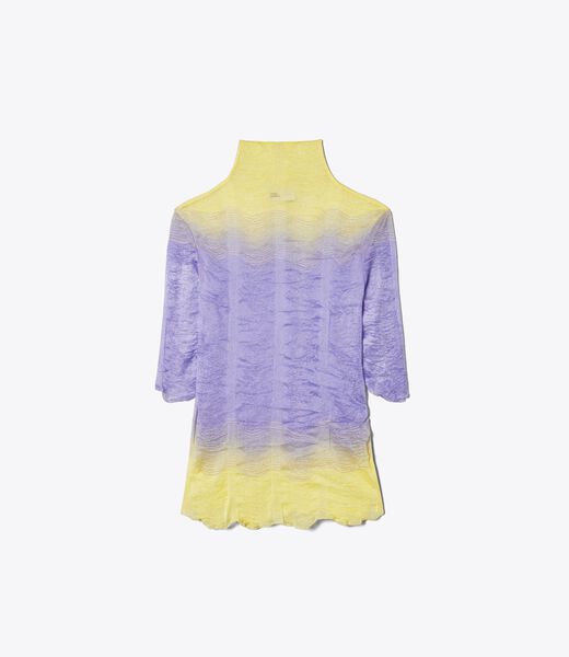 Polyester Ombré Mockneck