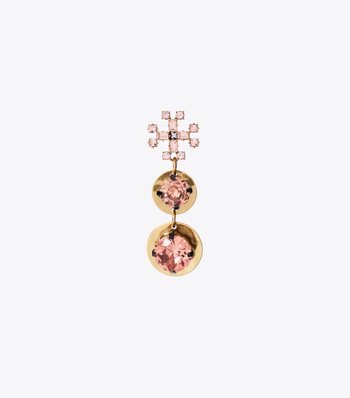 tory burch small crystal drop earring