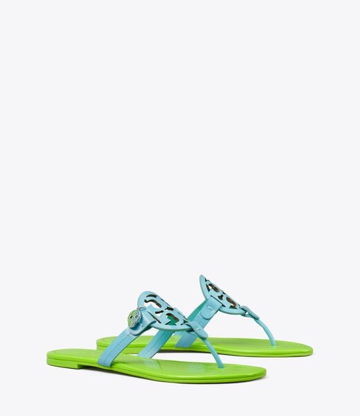 tory burch tb x bonbon miller patent charm sandal