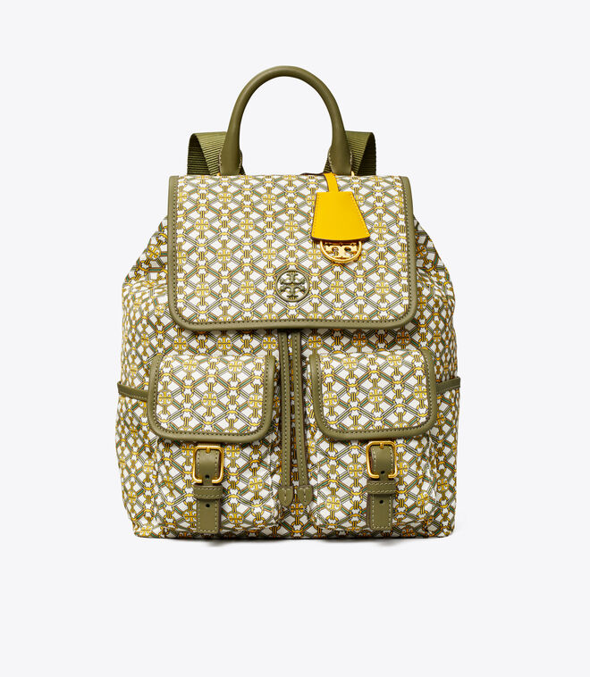 piper printed small zip backpack