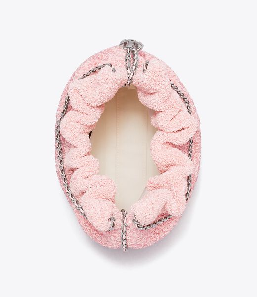 tory burch tb x bonbon mini fleming embellished hobo bag