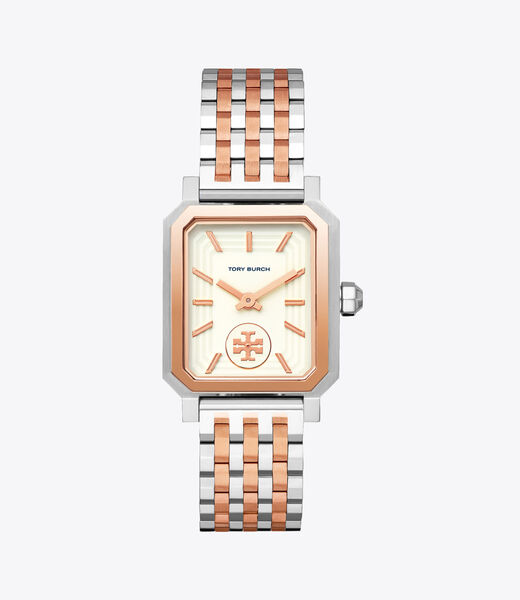 Robinson Watch, Steel/Rose-Gold/Ivory, 27 X 29 MM