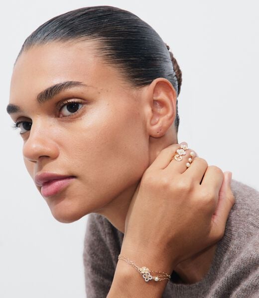 tory burch forget me not stacking ring set
