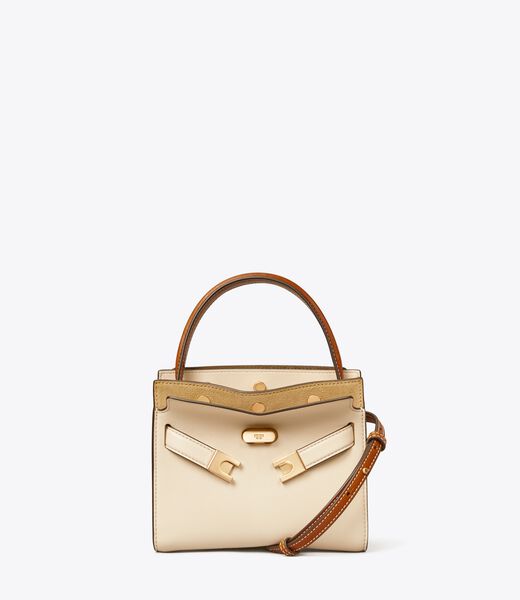tory burch petite lee radziwill double bag