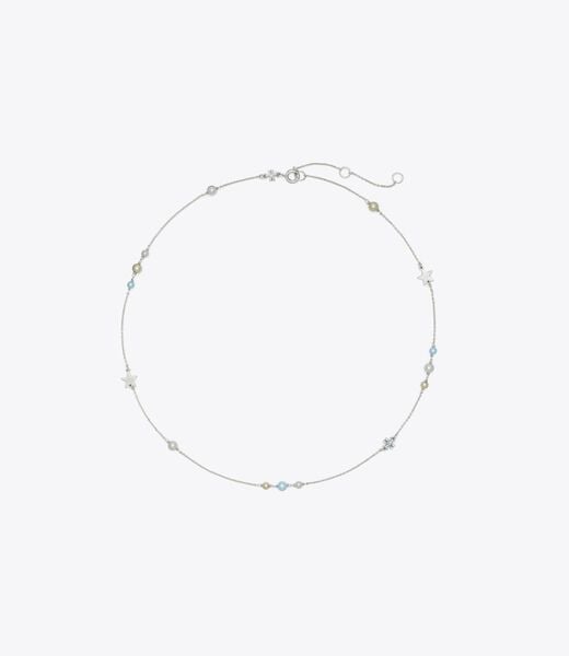 Delicate Moondance Pearl and Star Necklace tory burch delicate moondance pearl and star necklace