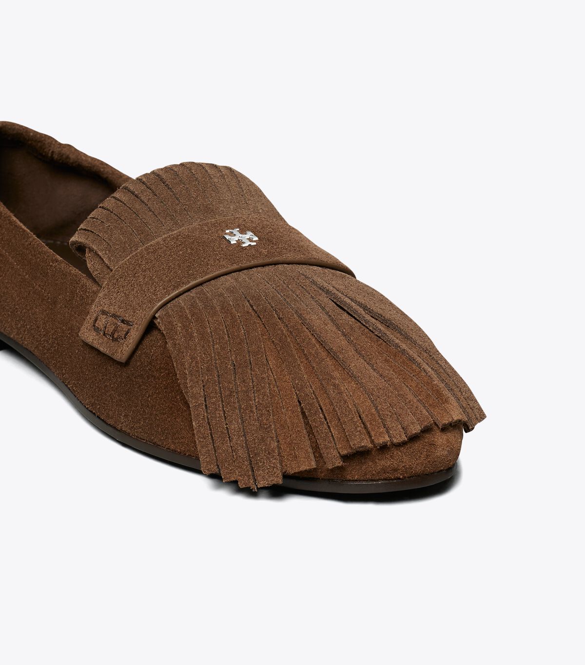 tory burch ballet fringe loafer