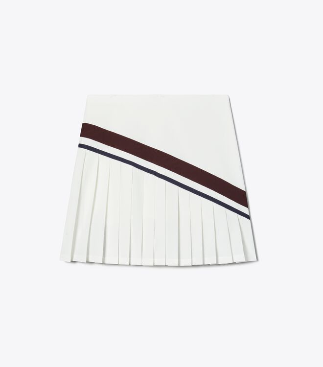 Chevron Pleated Tennis Skirt