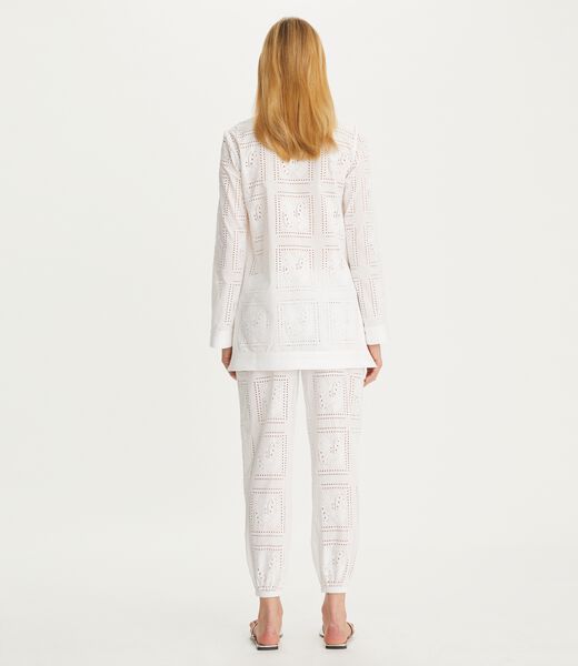 tory burch eyelet tory tunic