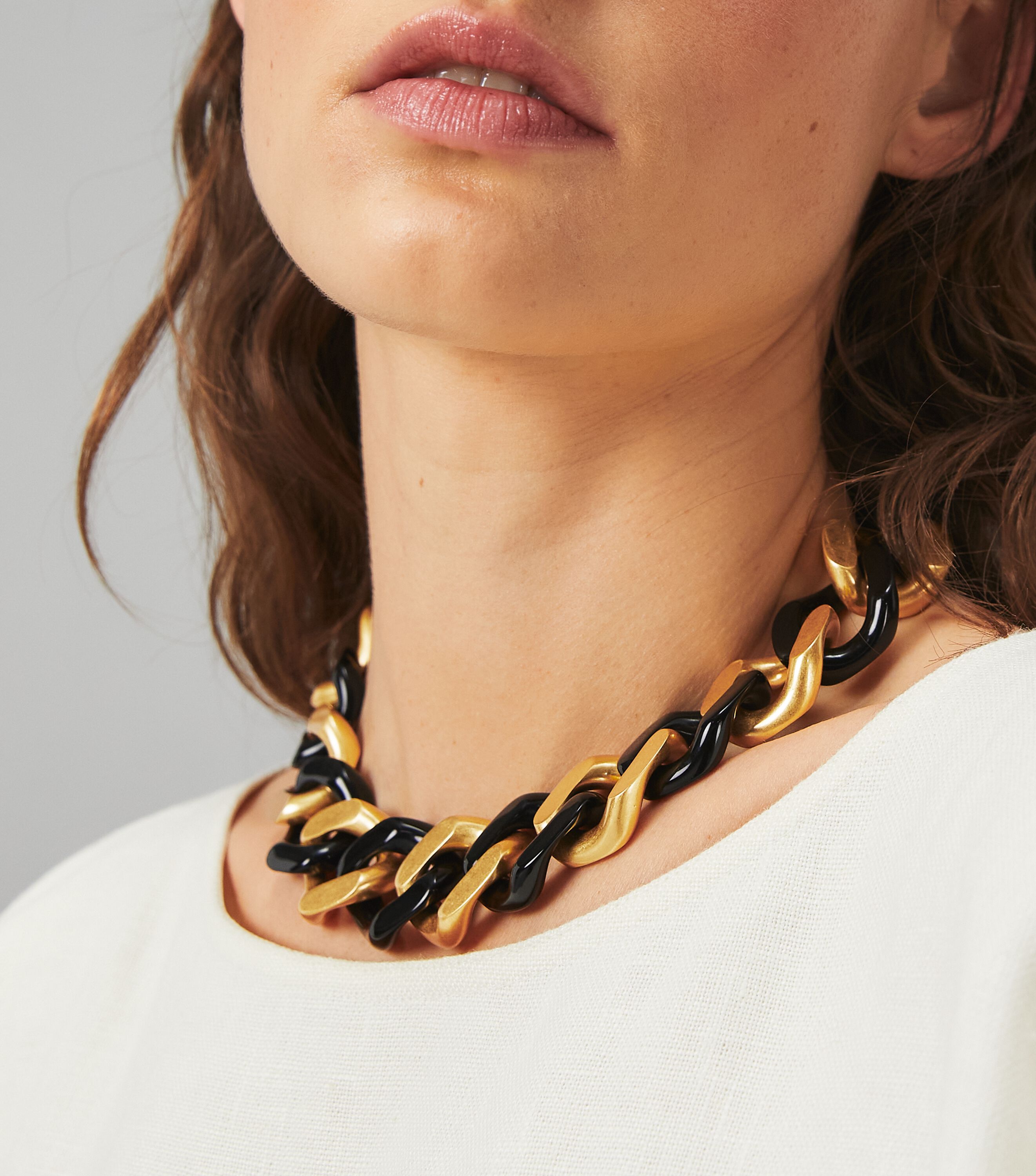 Resin sale statement necklace