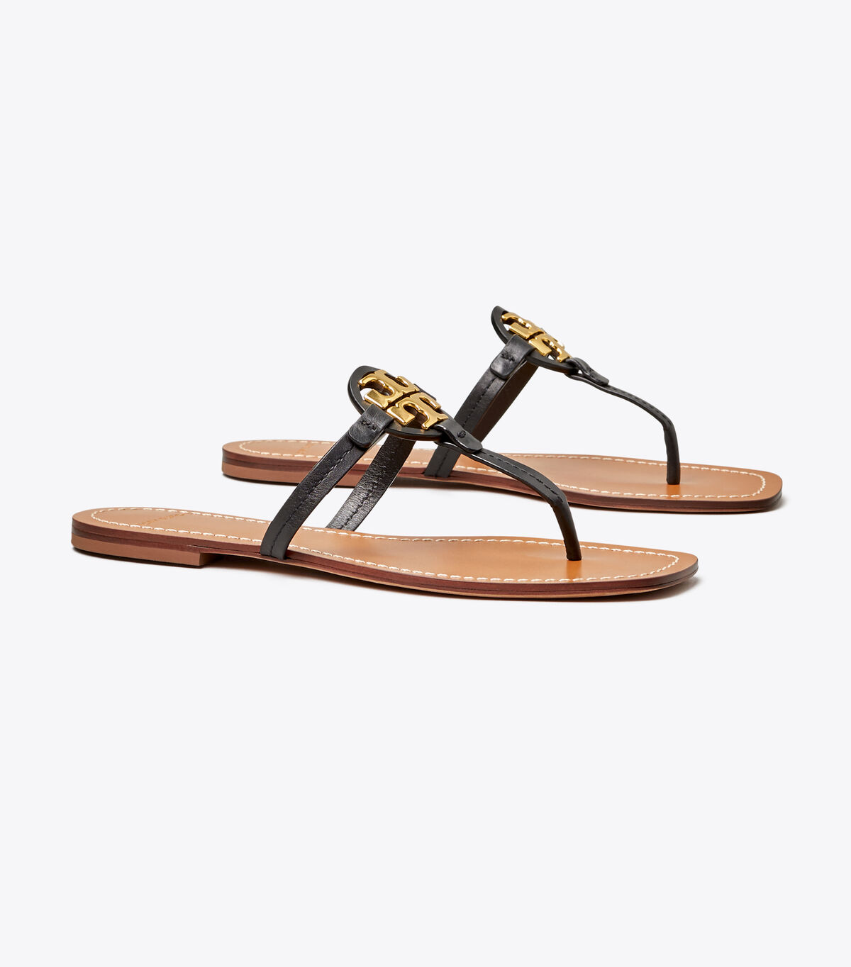 Mini Miller Leather Thong Sandal