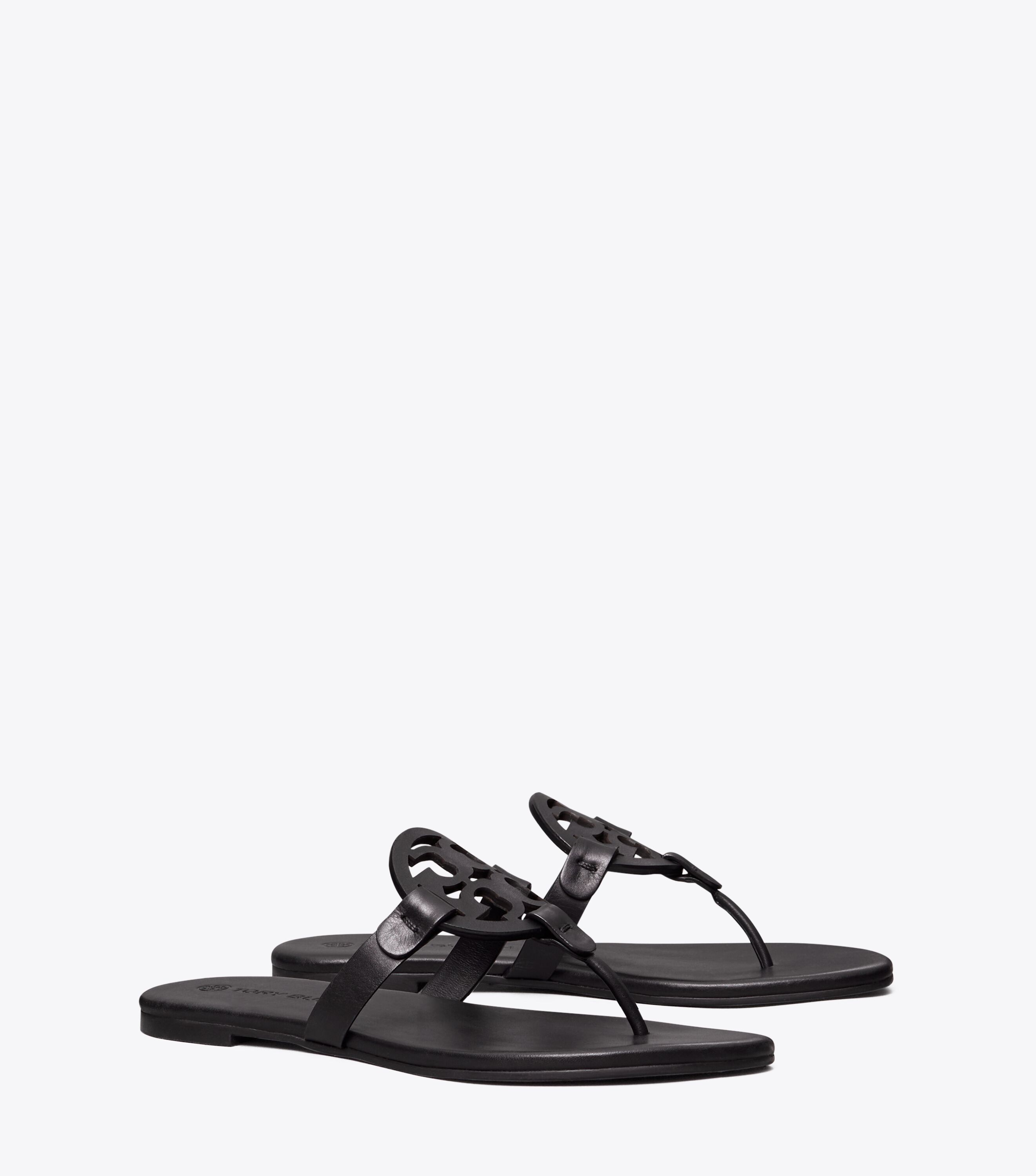 All black tory burch sandals sale