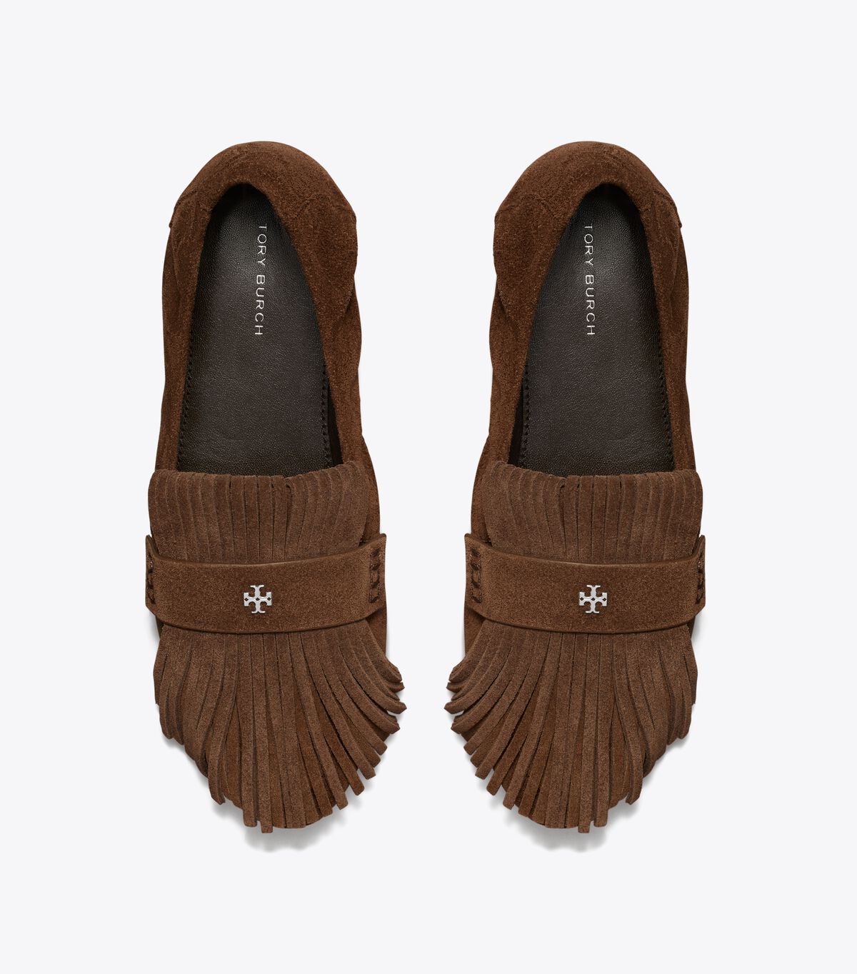 tory burch ballet fringe loafer