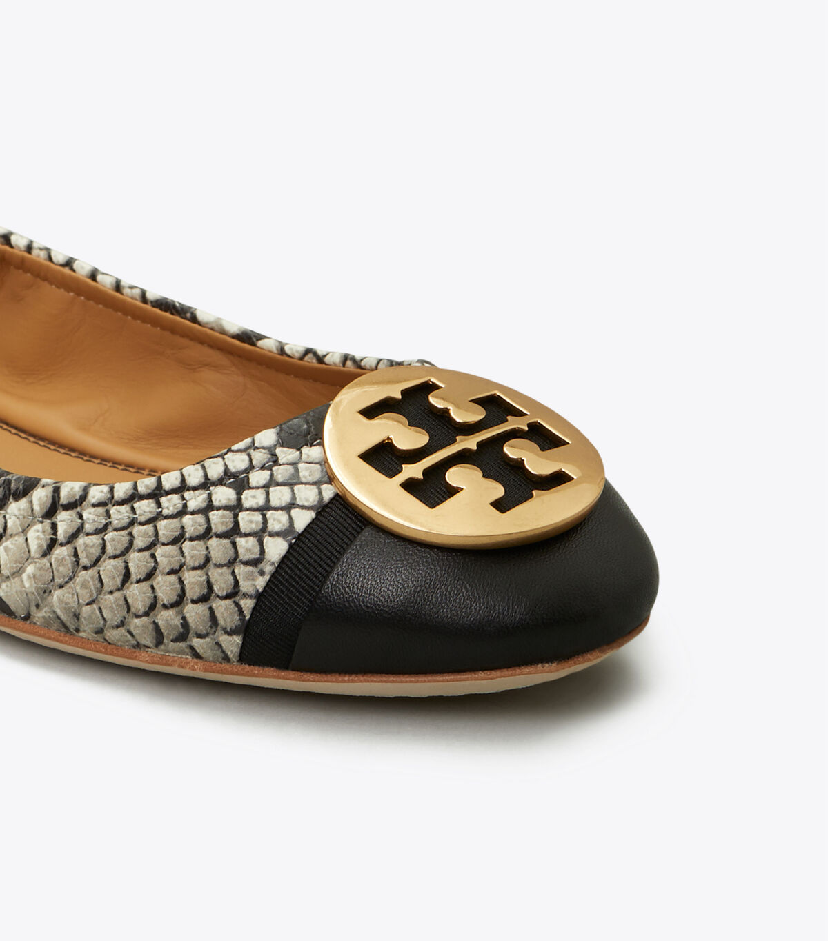 minnie cap toe ballet flat tory burch