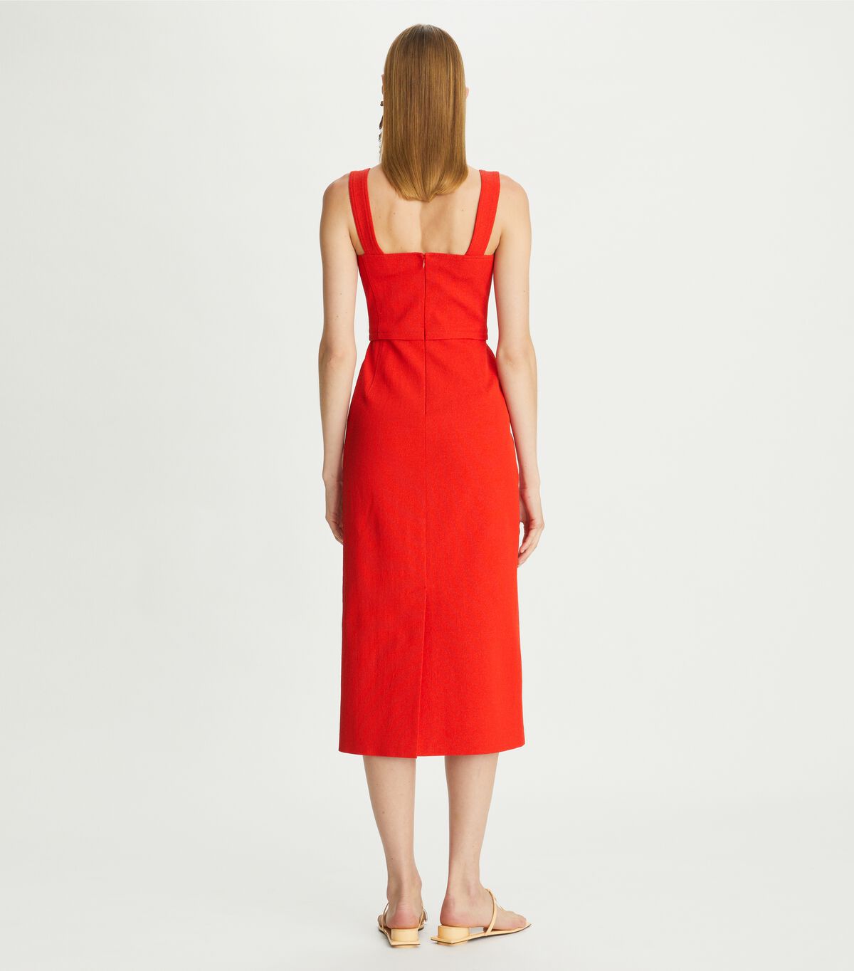 tory burch stretch faille dress